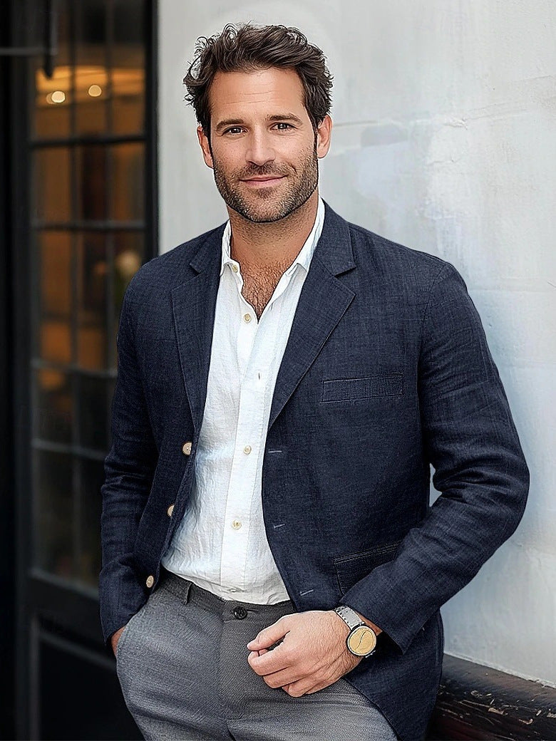 Zephyr | Men's Single Breasted Casual Blazer